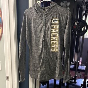 NFL Team Apparel Women's Gray Hoodie